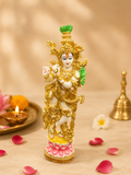 Luxury Handcrafted Lord Krishna Standing Idol Decorative Showpiece for Home Temple, Living Room & Spiritual Decor