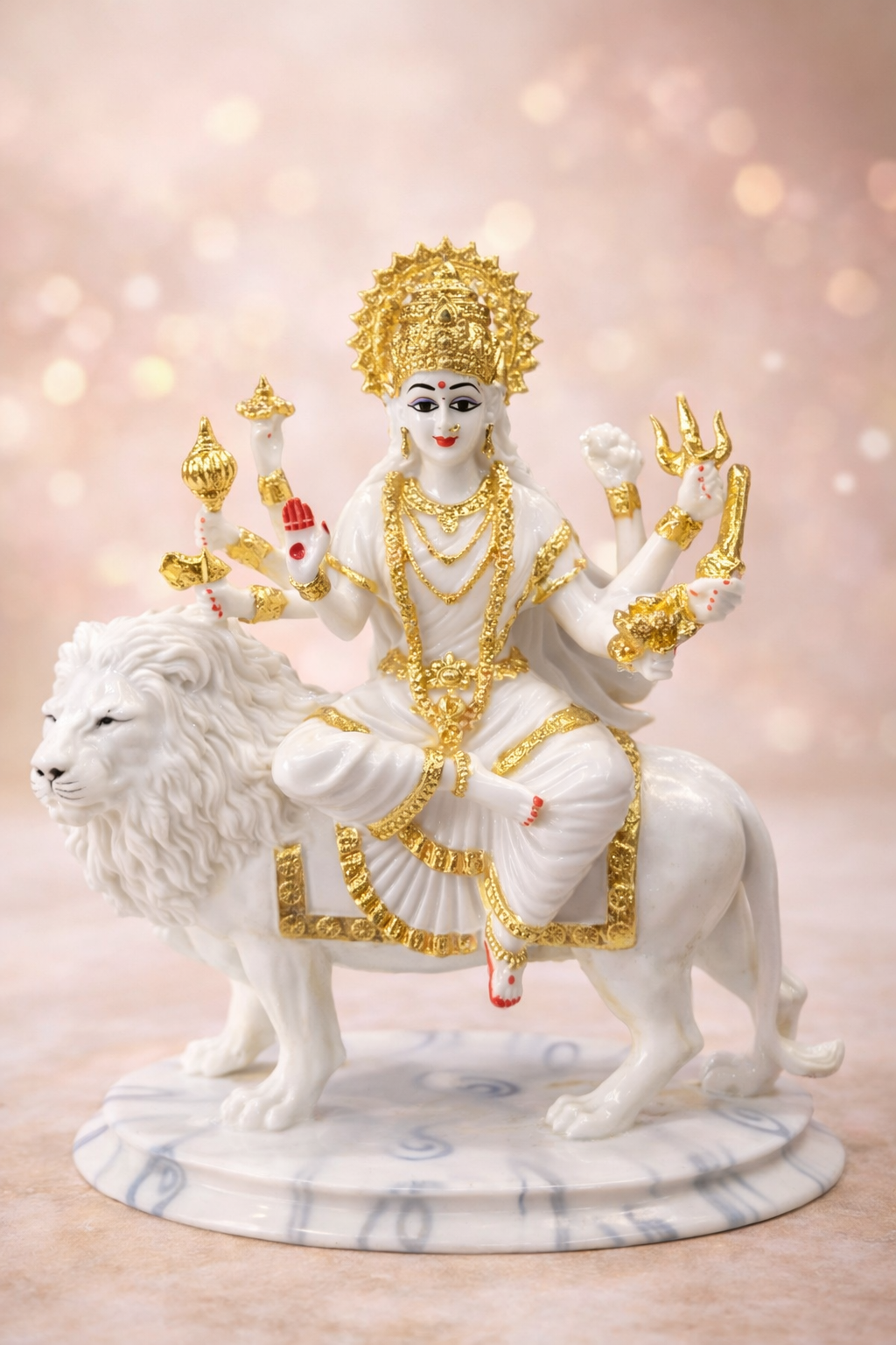 A1433D   Maa Durga Idol on Lion